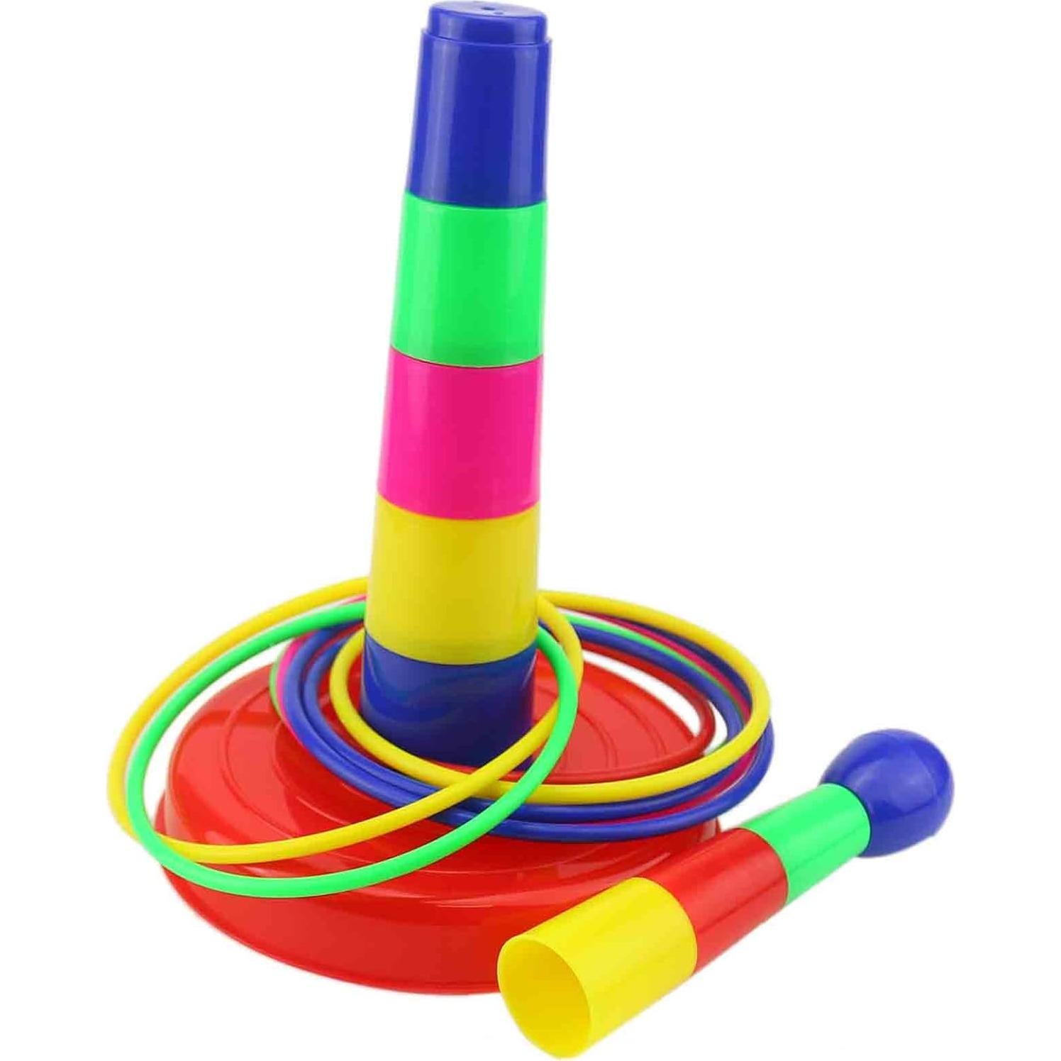 Juego de Anillos Ogrmar 8 Piezas para Lanzar Niños