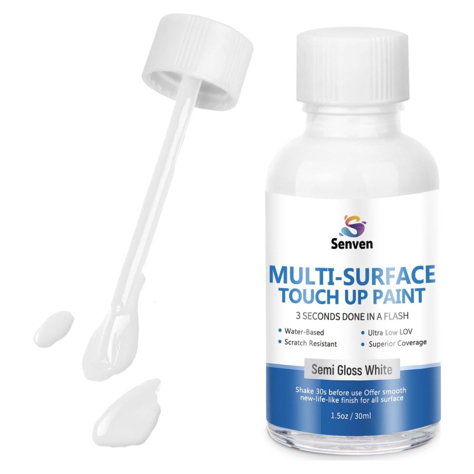 Pintura Multi Superficie SENVEN 30ml Semi-Brillante Blanco