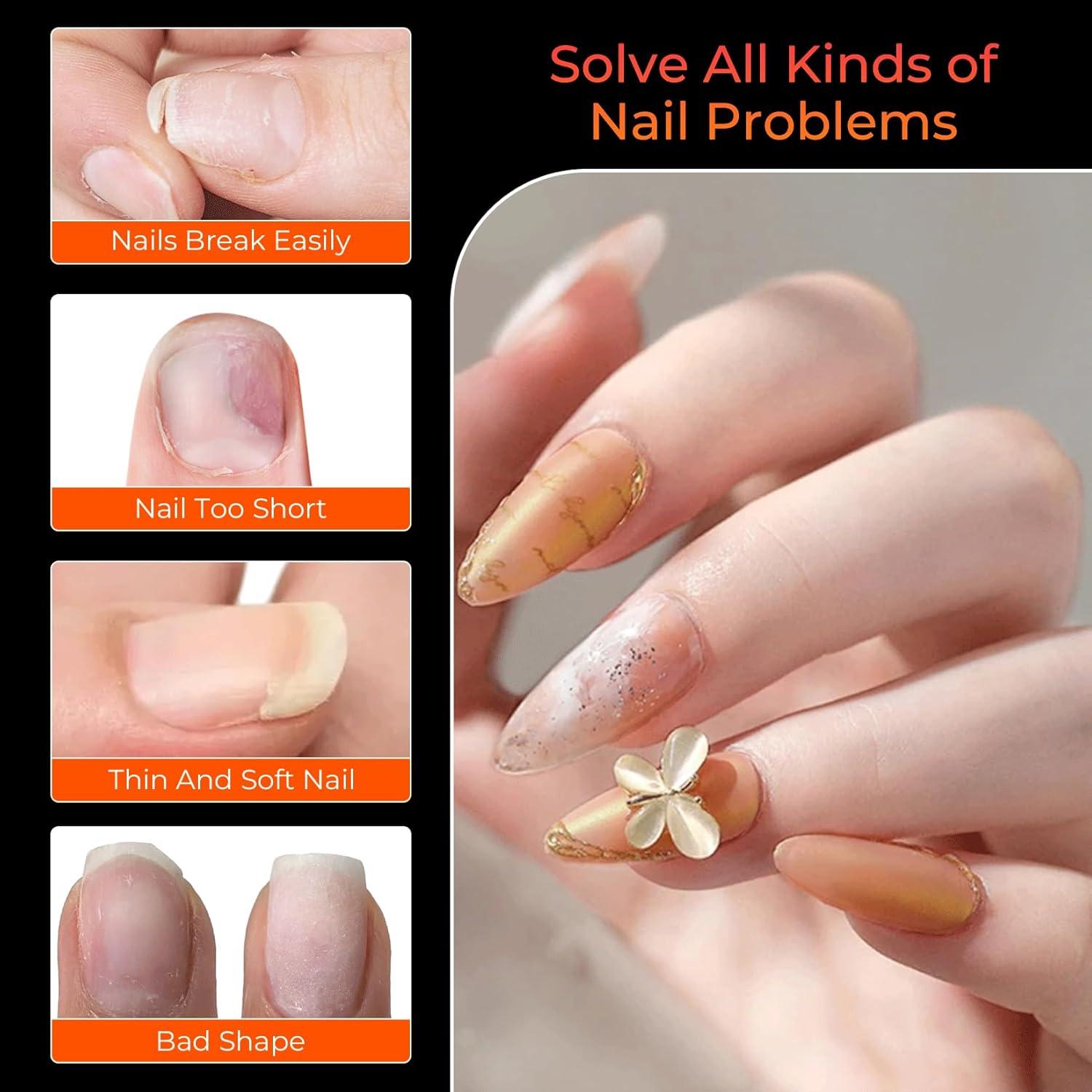 Consejos de Uñas Almendradas Cortas Ranrose 240PCS Gel Mate