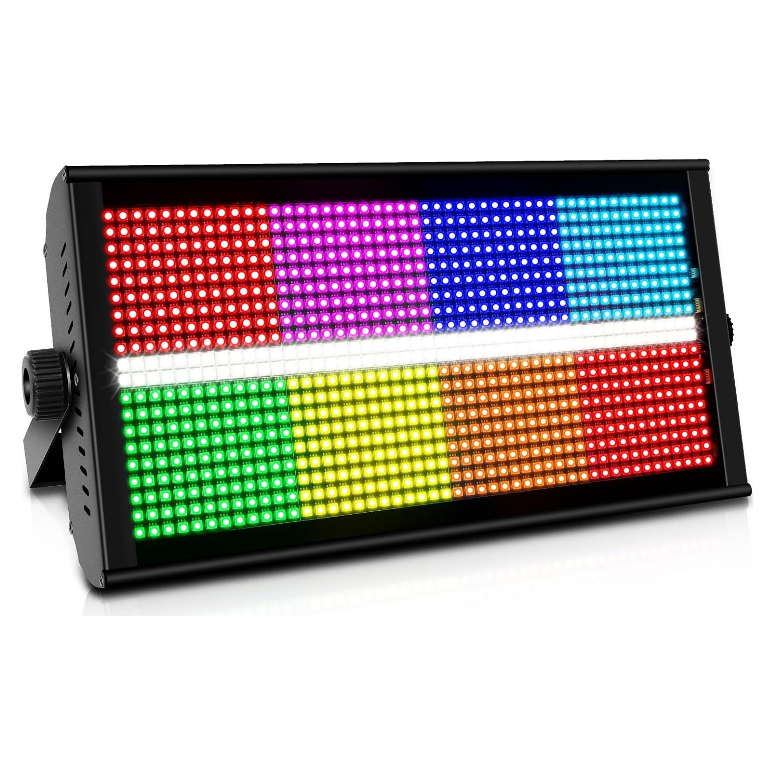 Luces Estroboscópicas LED LaluceNatz 500W 960 LEDs DMX