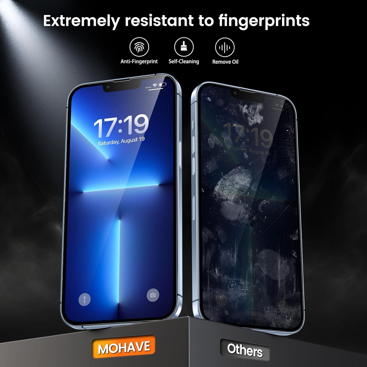 Protector de Pantalla MOHAVE para iPhone 13 Pro Max HD Claro