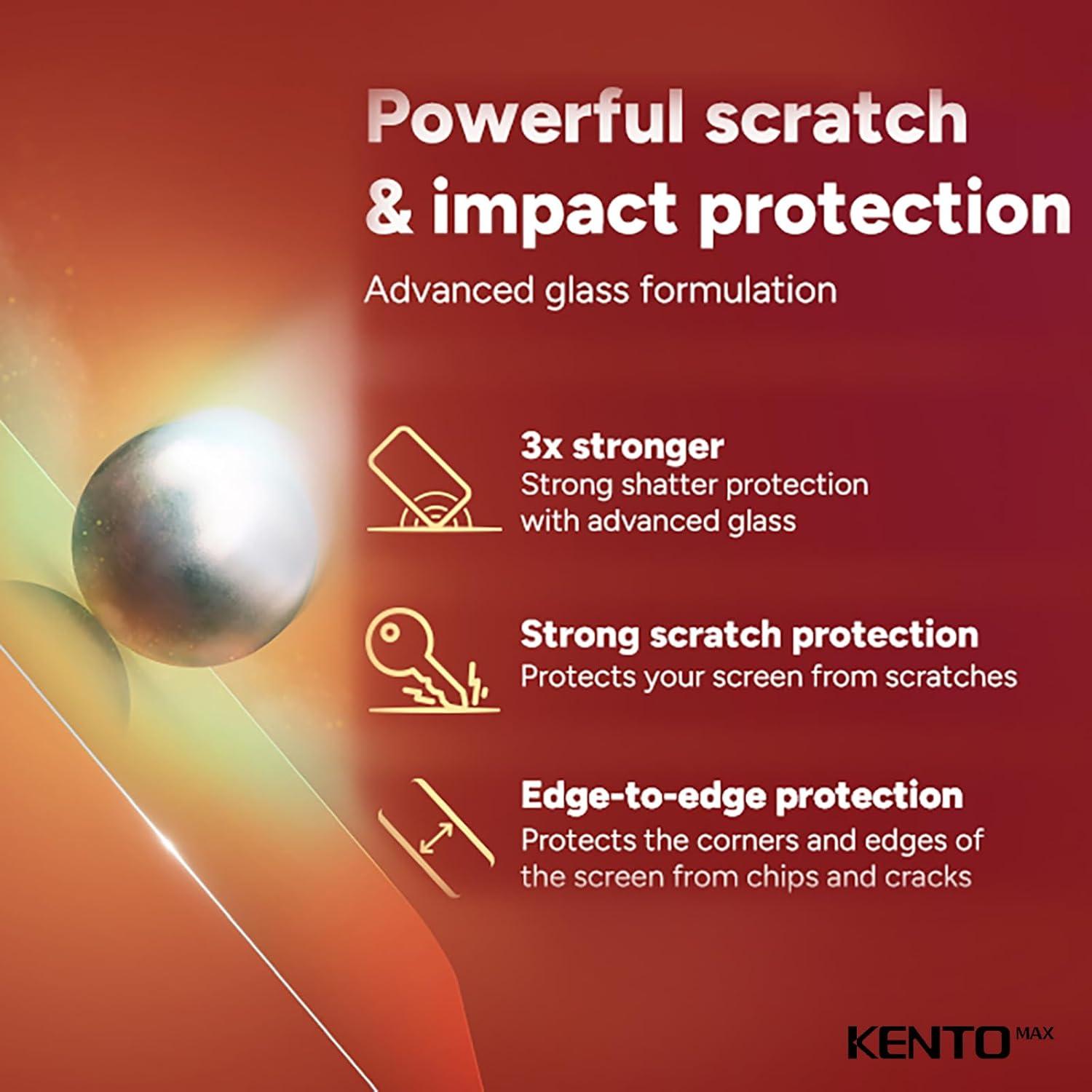 Protector de Pantalla KENTO MAX 9H para iPhone 12 Pro Max