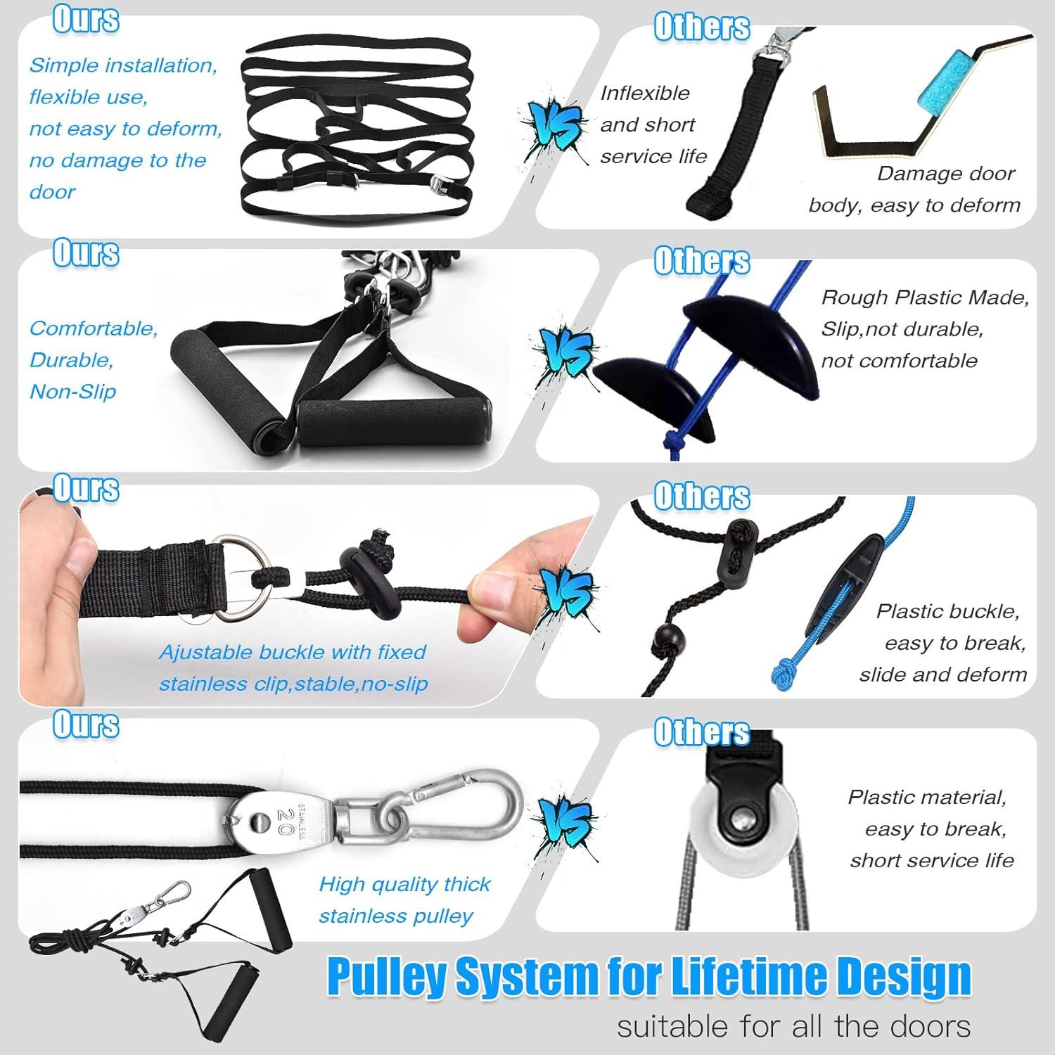 Polea de Rehabilitación de Hombro ATENTO con Bandas de Resistencia