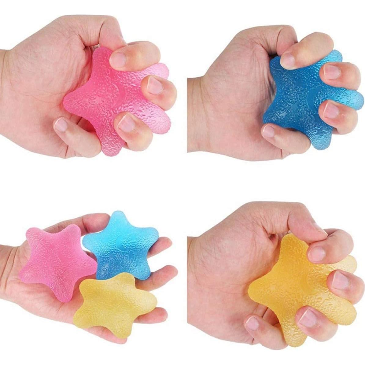 Bolas de Ejercicio para Manos FMELAH - Alivio de Estrés 3 Niveles