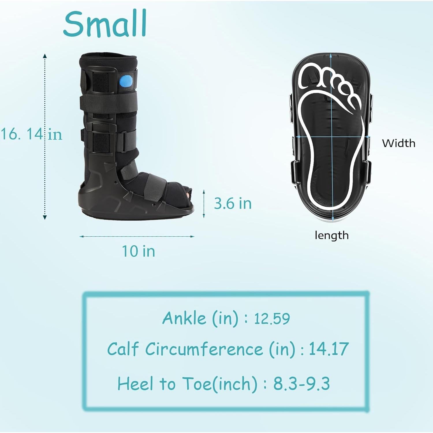 Bota de Fractura Alta Medibot Air Cam Walker - Pequeña