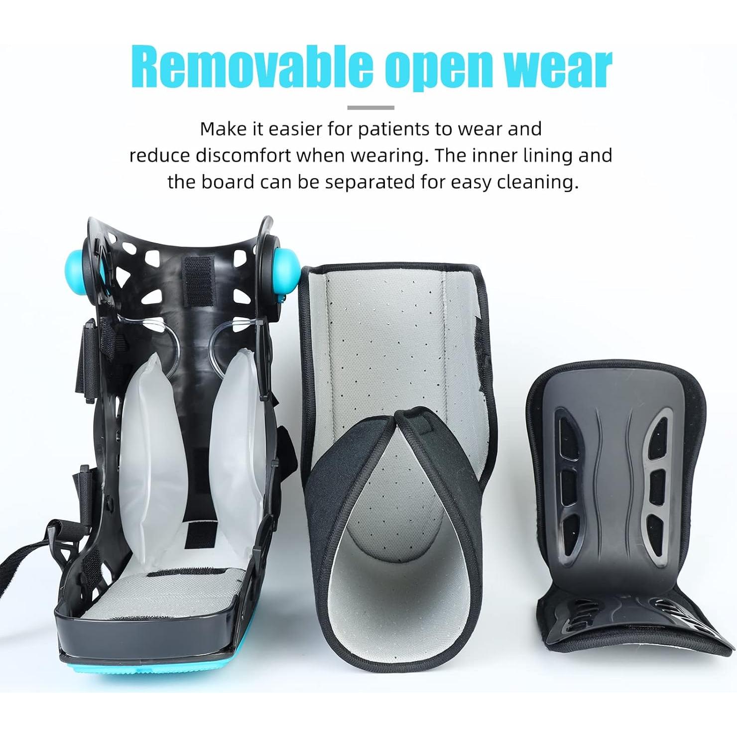 Botín Inflable Médico Tairibousy Grande para Fractura Tobillo