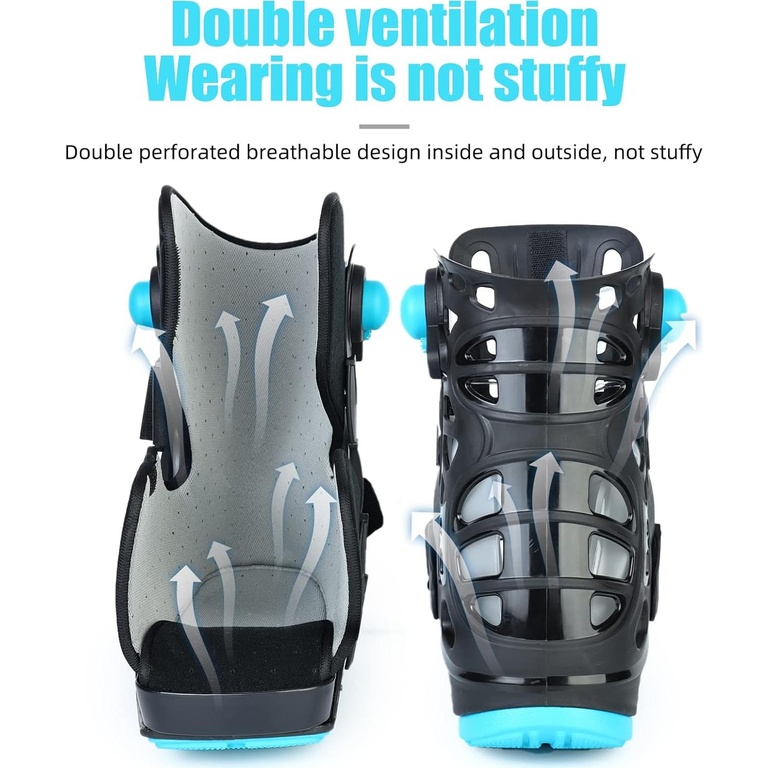 Botín Inflable Médico Tairibousy Grande para Fractura Tobillo