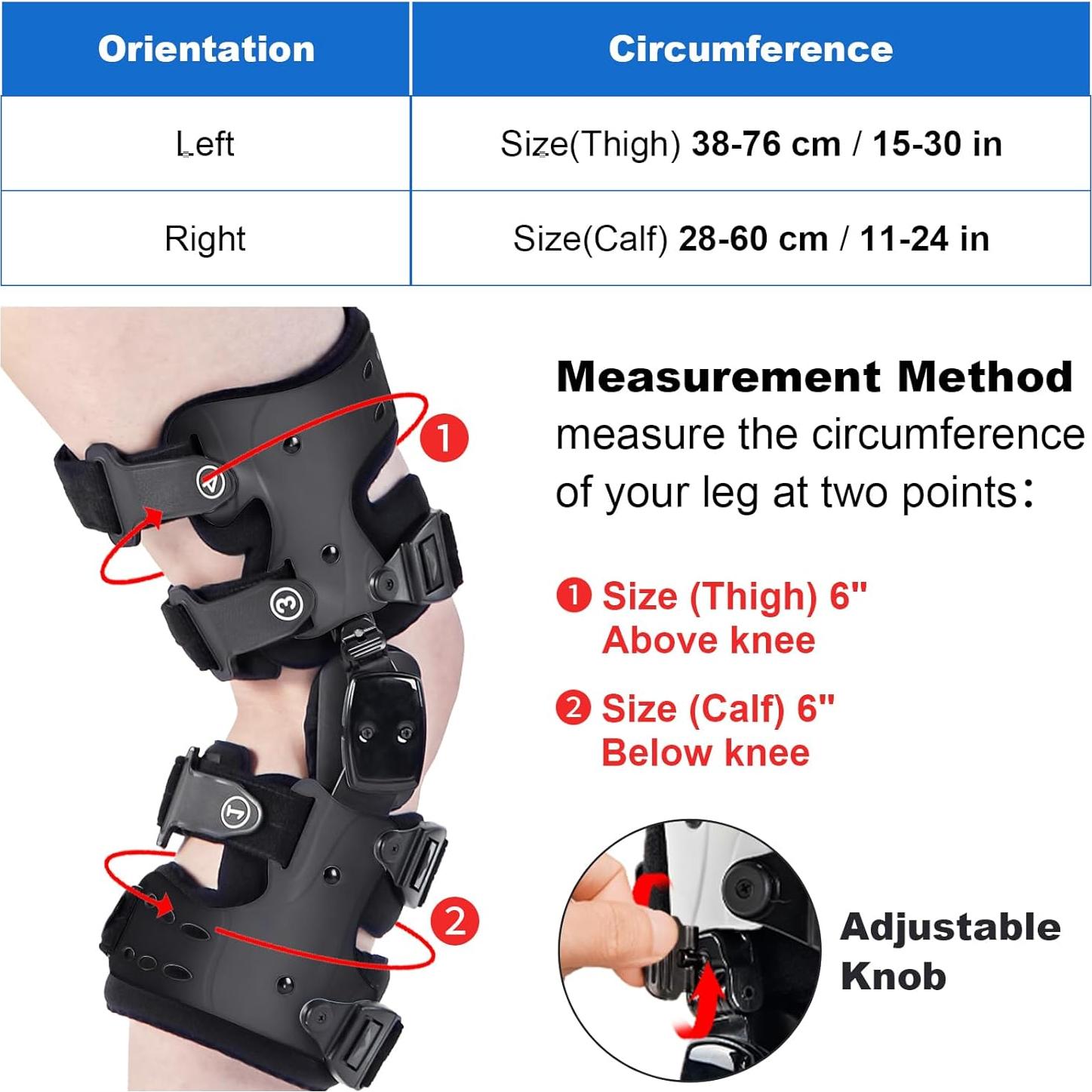 Férula de Rodilla Unloader RISURRY para Osteoartritis
