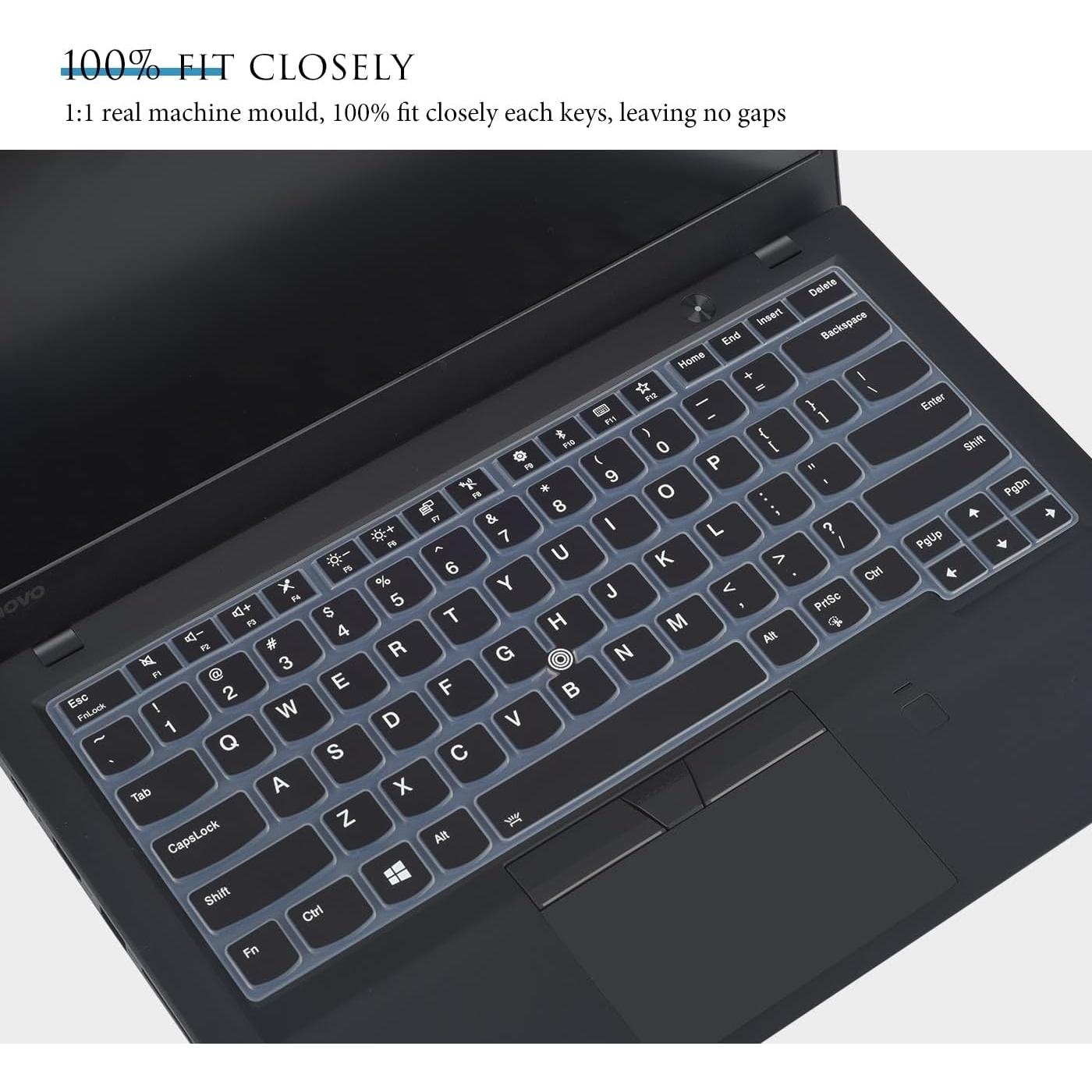 Cubierta de Teclado CASEDAO para Lenovo ThinkPad 14" Negro