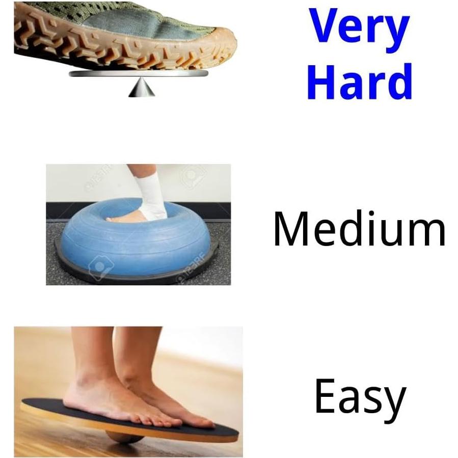 Disco de Equilibrio AcrobaX The Deep Tissue Doc 10.16 cm Acero Inoxidable