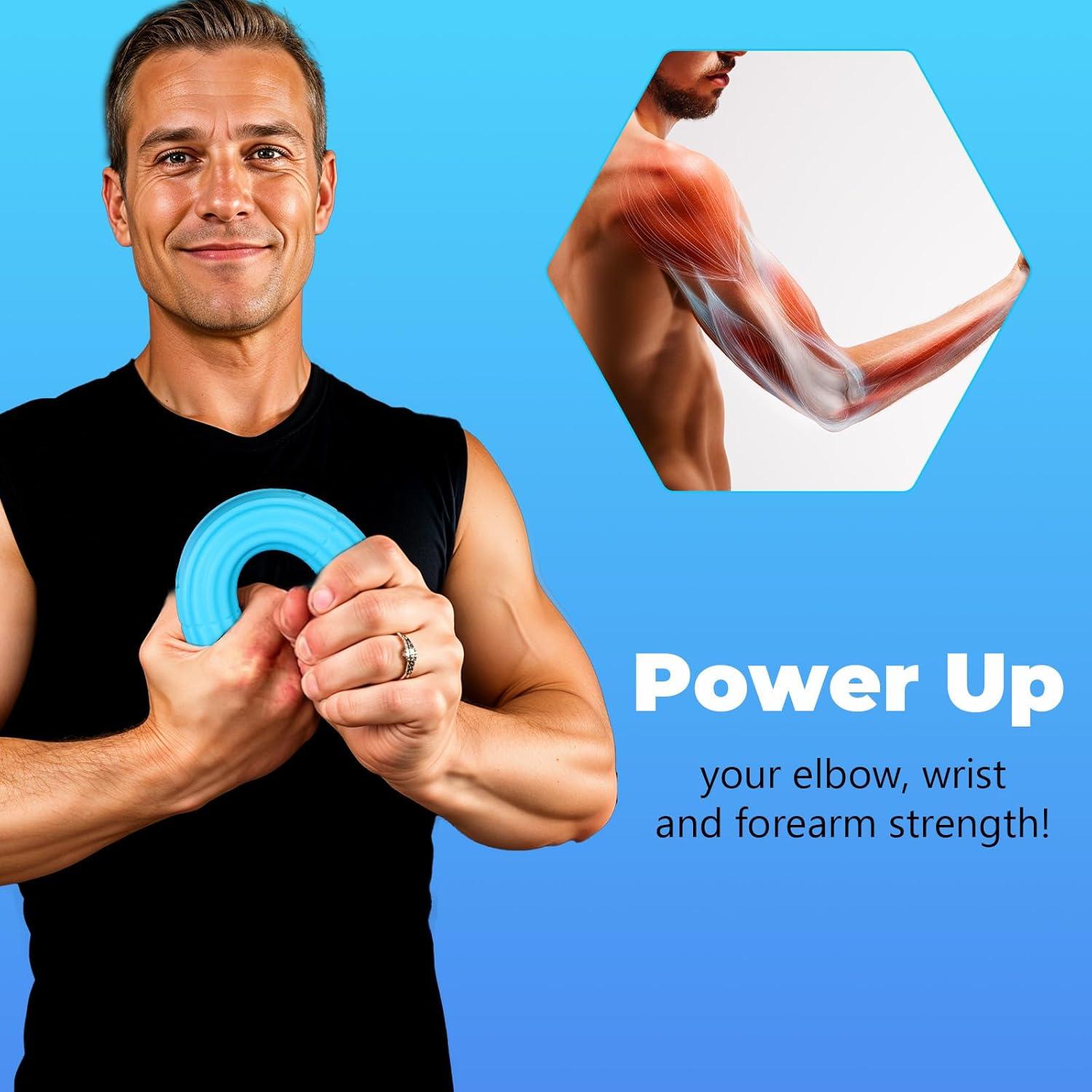 Barras de Ejercicio de Mano Tolare - 3 Pcs Resistencia Flexible