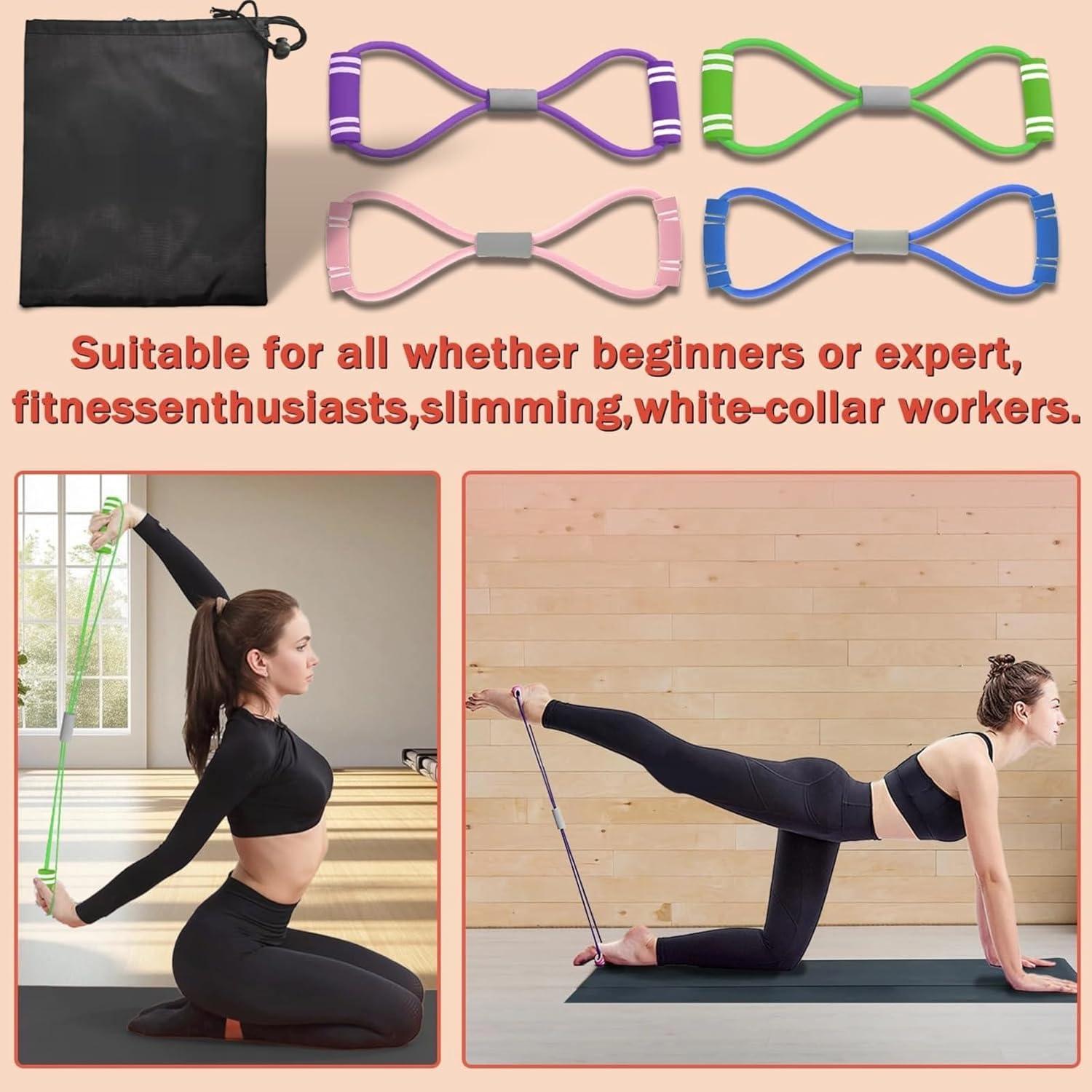 Banda de Resistencia Figura 8 Funvalley Surperfect - 4 Piezas