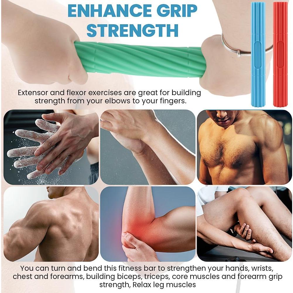 Barras de Resistencia HOUSEEN para Terapia - 3 Niveles