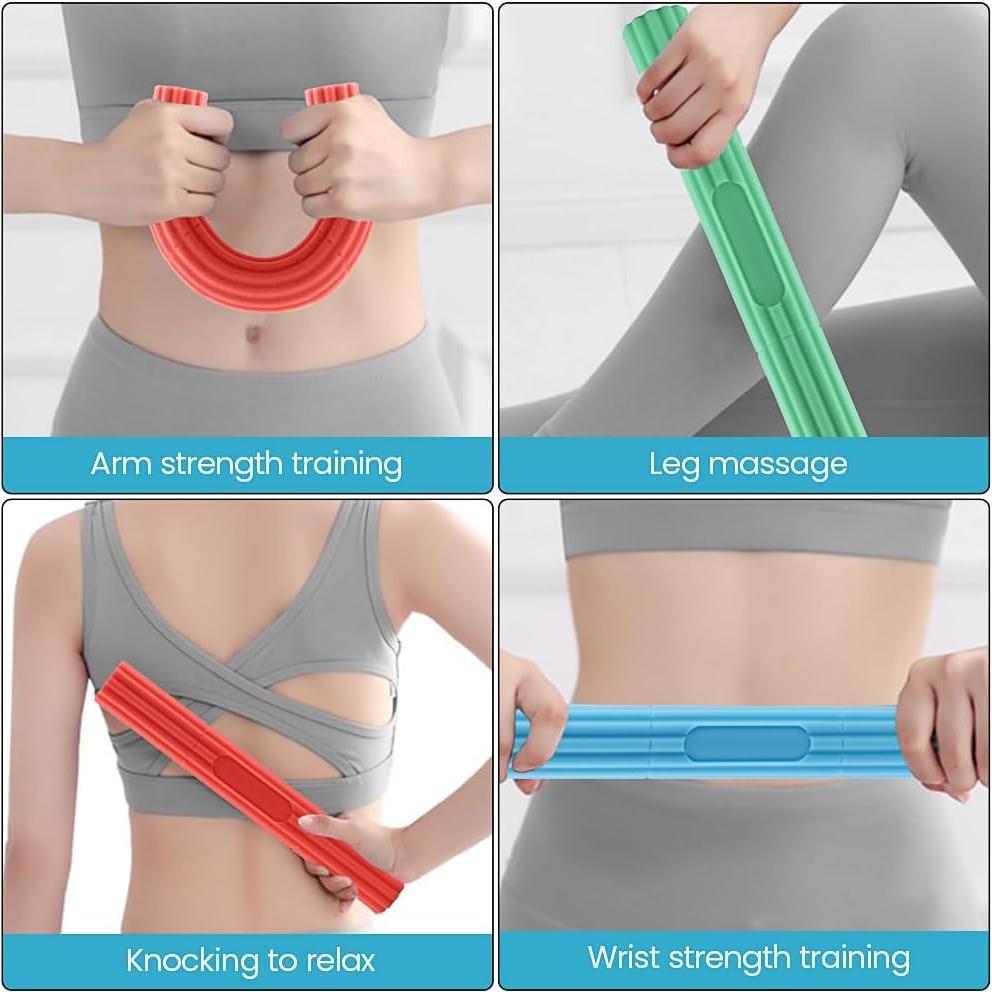 Barras de Resistencia HOUSEEN para Terapia - 3 Niveles