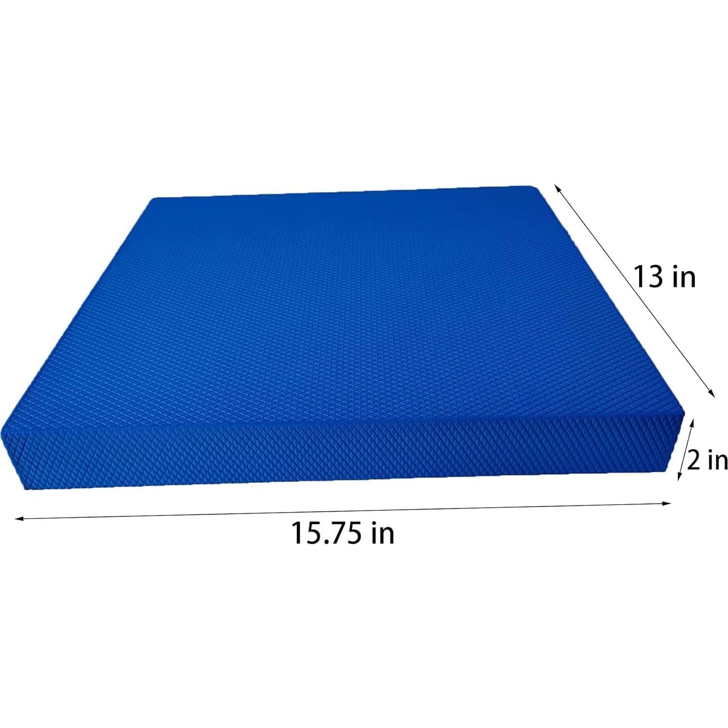 Almohadilla de Equilibrio Genérica Azul 40x33 cm para Ejercicio