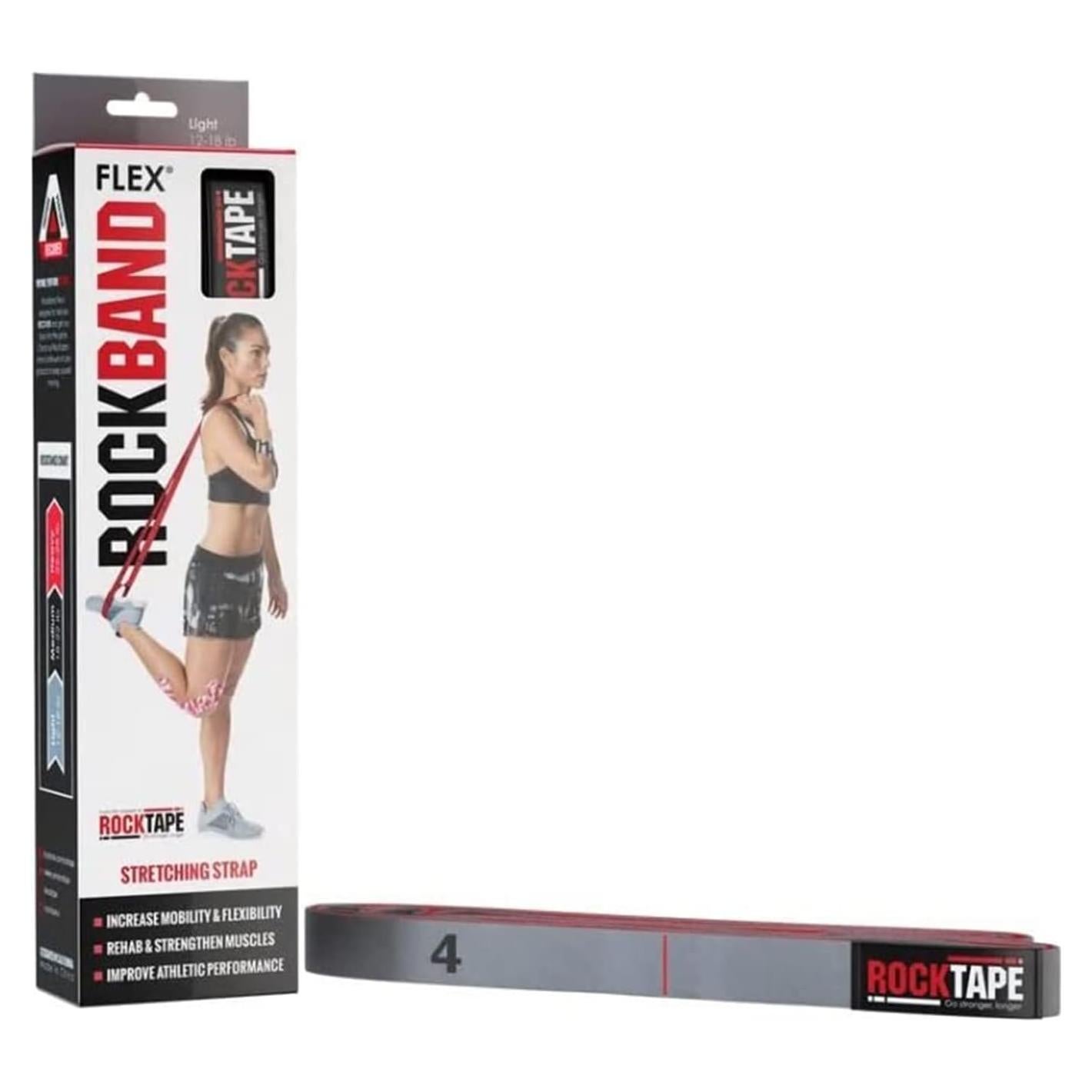 Bandas de Resistencia RockTape RBF-GRY Ligera 5.4-8.2kg