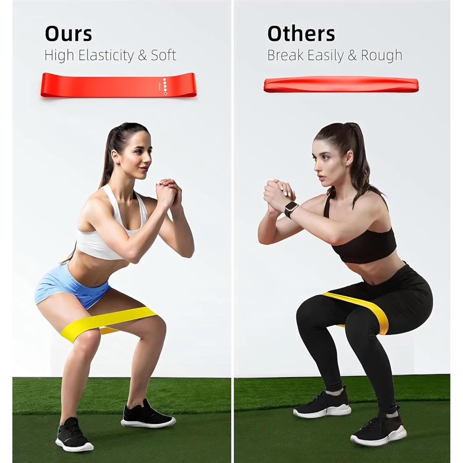 Conjunto de Bandas de Resistencia Genérico 5 Niveles para Fitness