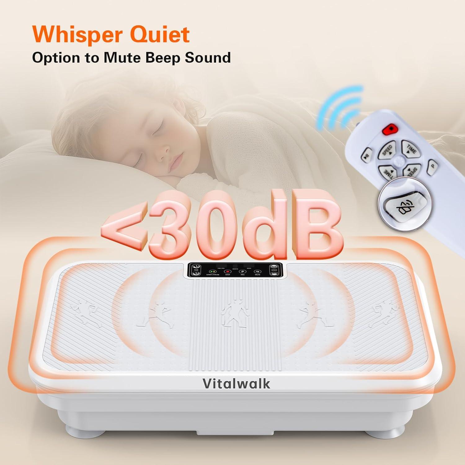 Máquina de Ejercicio Vibratoria VITALWALK 150kg Drenaje Linfático