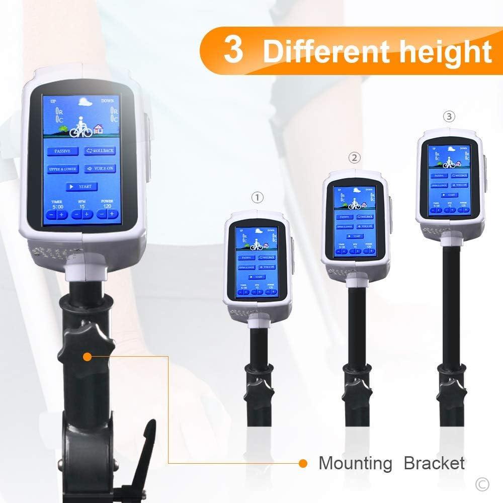 Entrenador de bicicleta de rehabilitación EBEST con pantalla LCD