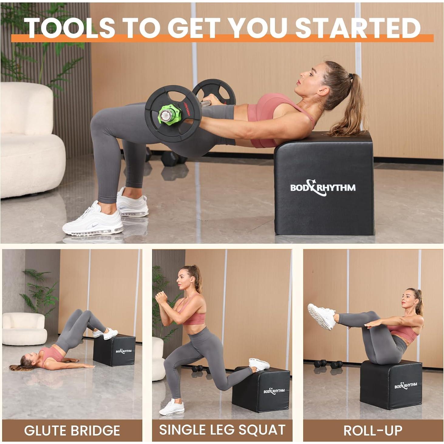 Caja de Entrenamiento Total BODY RHYTHM para Glúteos y Piernas