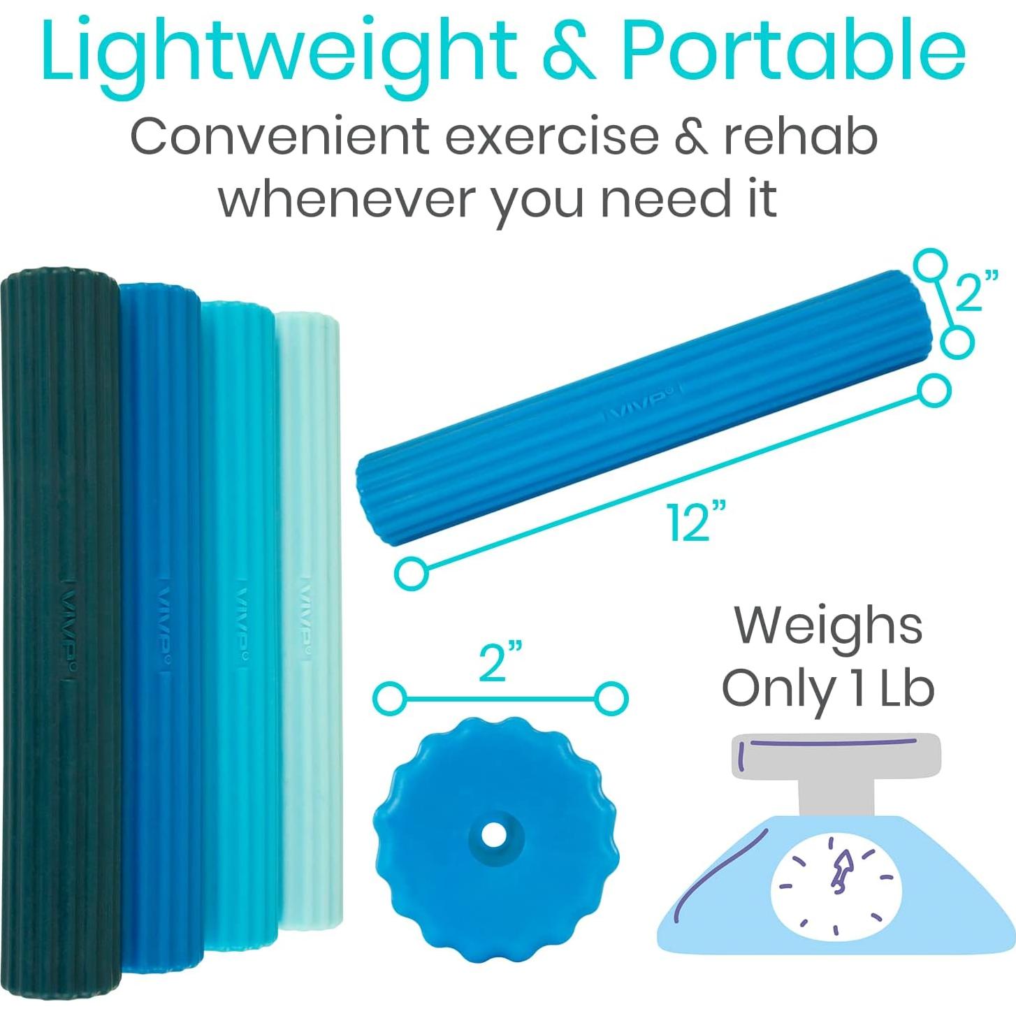 Juego de Barras de Terapia Vive Flex - Alivio Codo y Muñeca