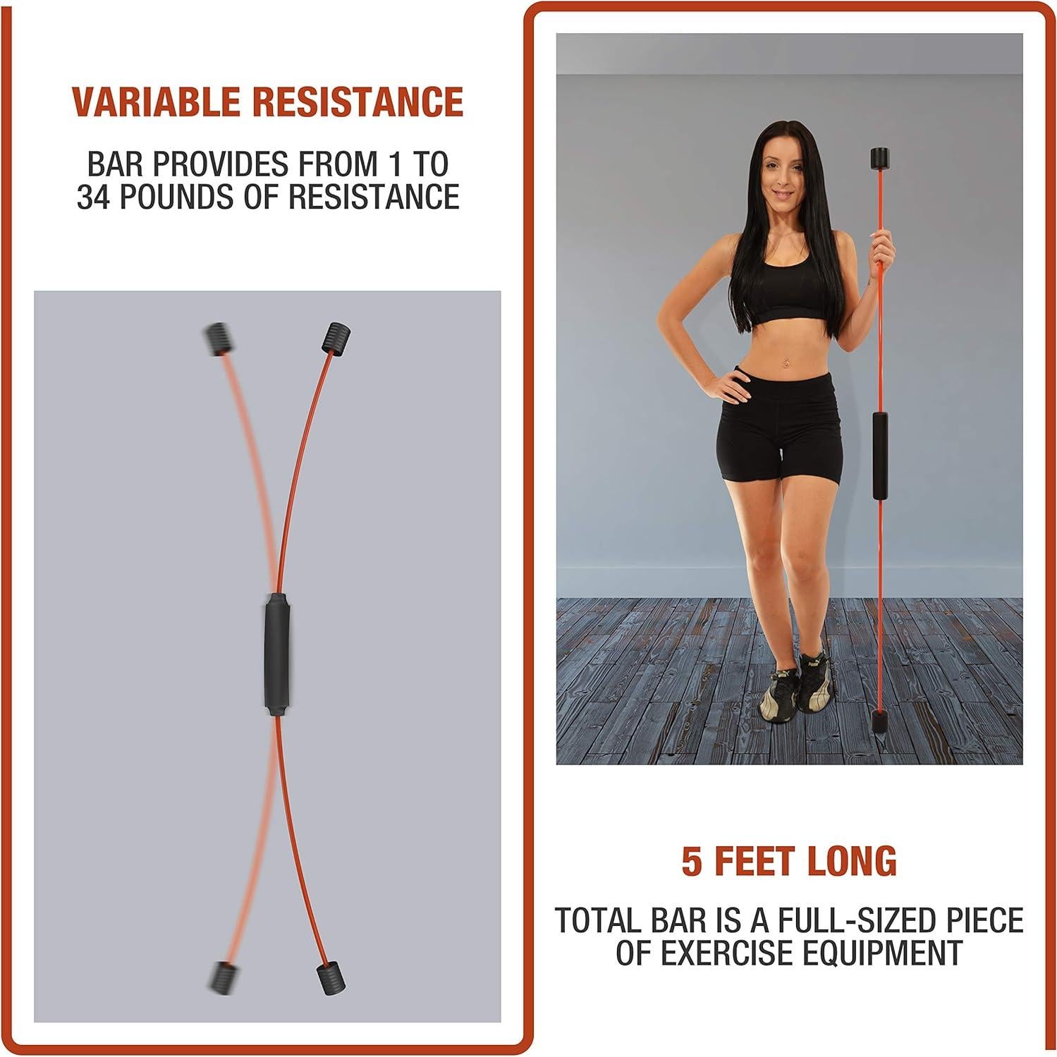 Barra de Ejercicio Fitryo FBA_Lite para Rehabilitación y Fitness