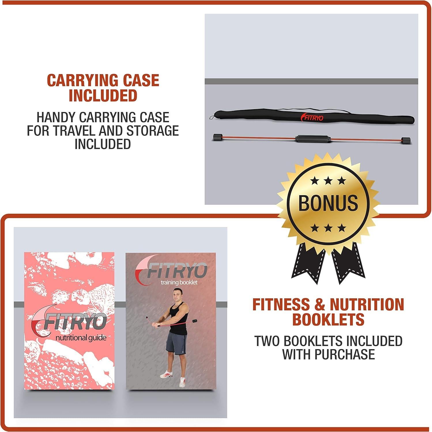 Barra de Ejercicio Fitryo FBA_Lite para Rehabilitación y Fitness