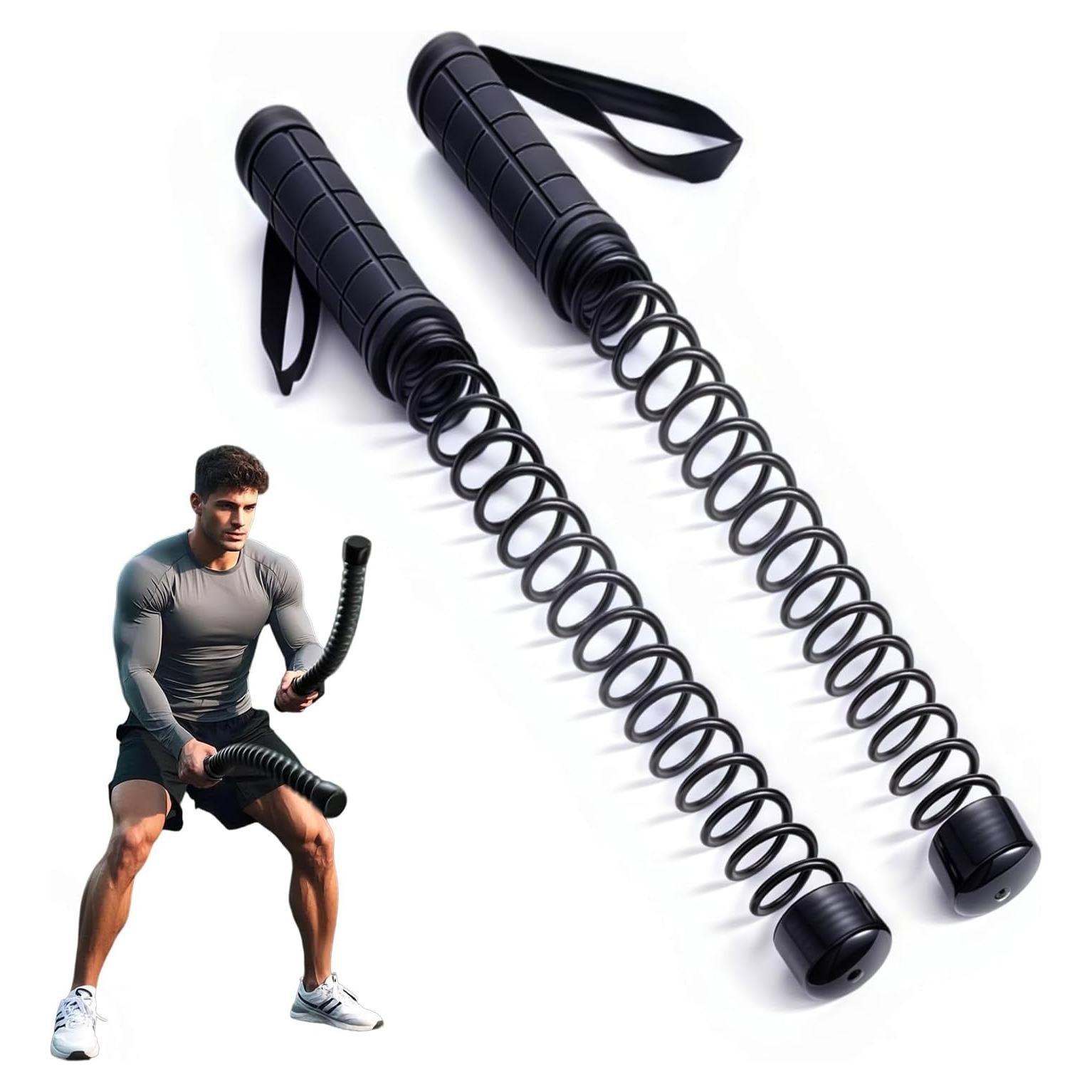 Cuerdas de Batalla Sin Cuerda OUNAN 50.8 cm Entrenamiento HIIT