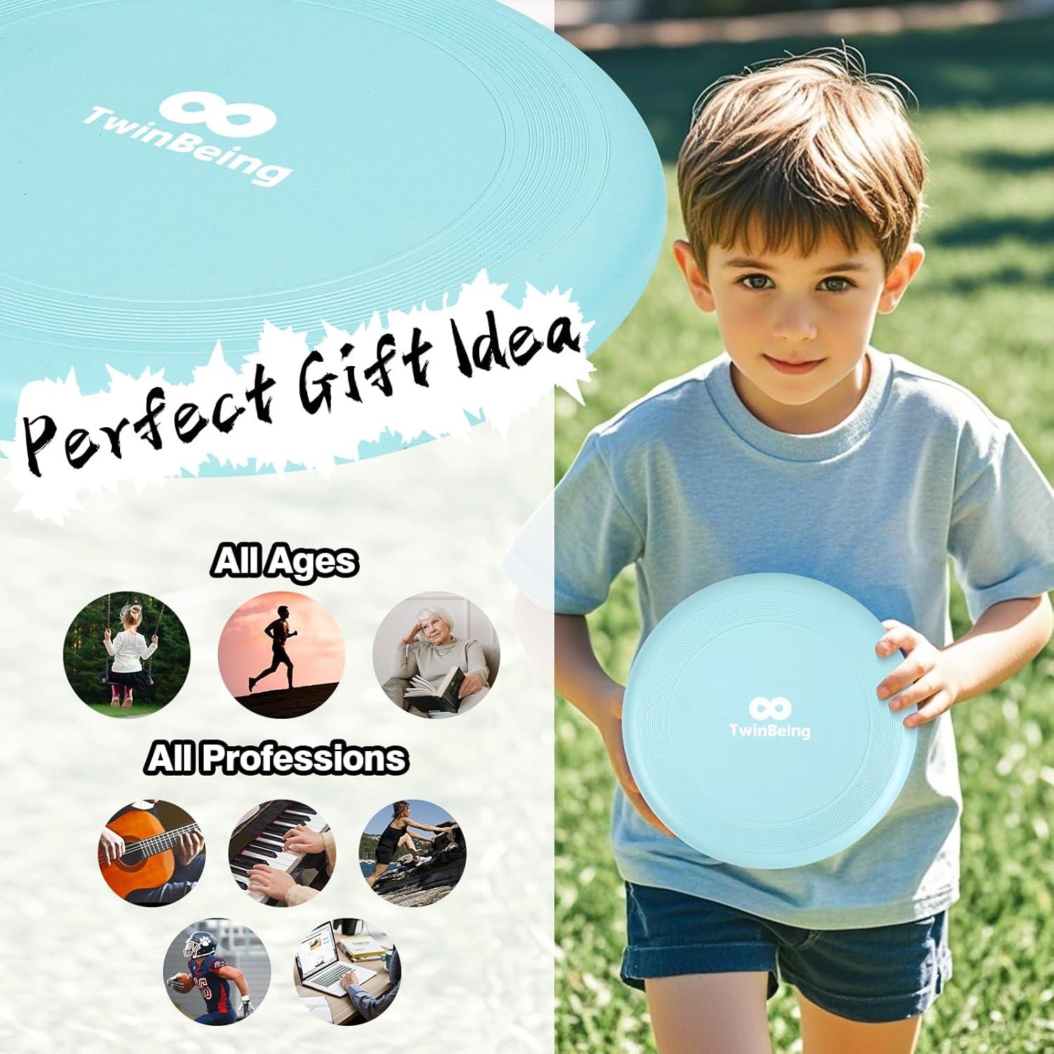 Kit de Fortalecimiento de Agarre TwinBeing - 4 Piezas para Mano y Frisbee