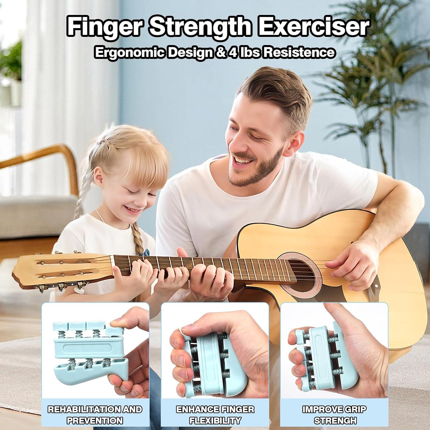 Kit de Fortalecimiento de Agarre TwinBeing - 4 Piezas para Mano y Frisbee