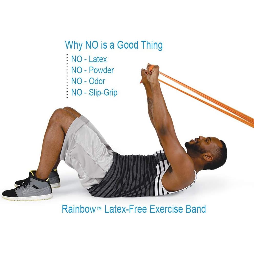 Banda de Resistencia Norco Rainbow 5 Niveles 1.52m Sin Látex