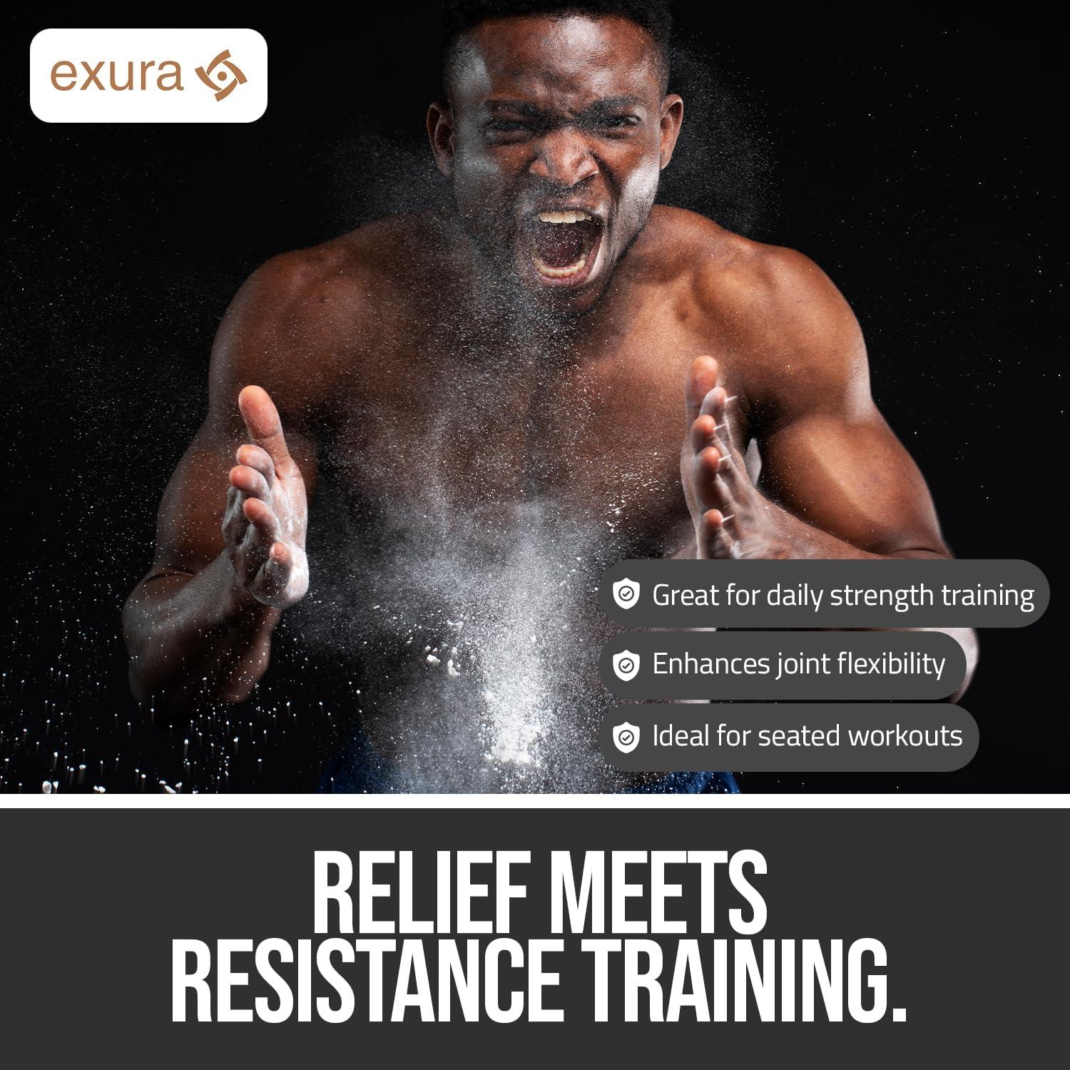 Entrenador de Fuerza de Antebrazo Exura 5.44 kg con Guantes