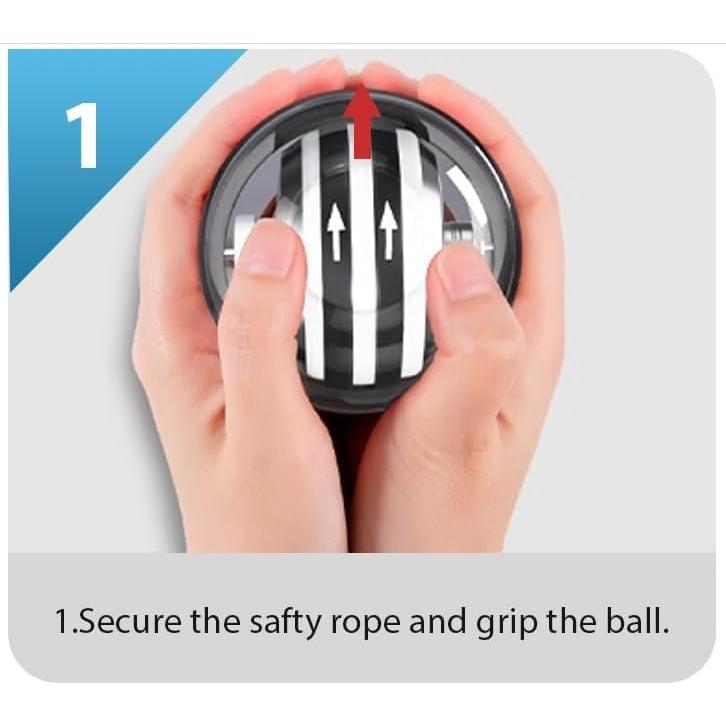 Bola de Ejercicio para Muñeca MUXWELL - Fortalece Agarre y Dedos