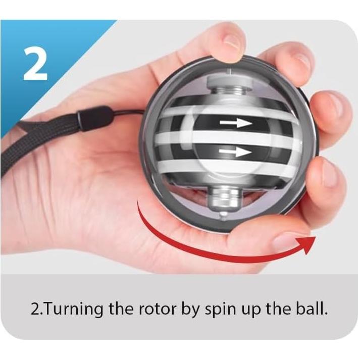 Bola de Ejercicio para Muñeca MUXWELL - Fortalece Agarre y Dedos