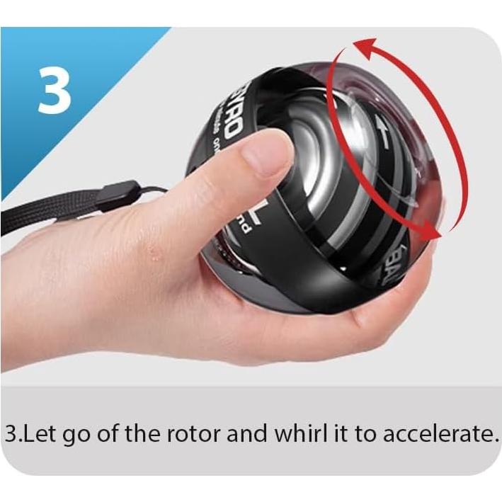 Bola de Ejercicio para Muñeca MUXWELL - Fortalece Agarre y Dedos