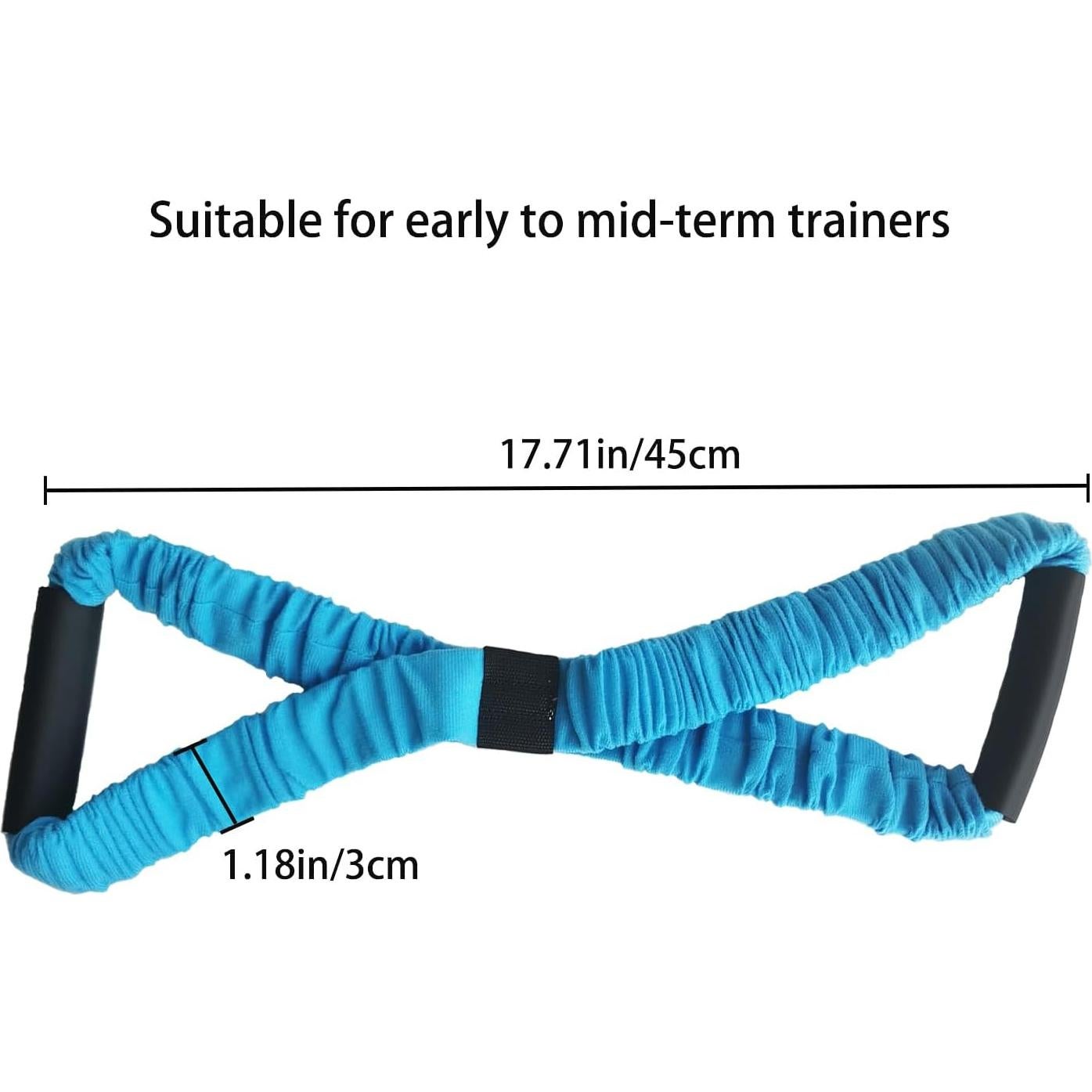 Banda de Entrenamiento Elástica DOPHO 45cm para Rehabilitación