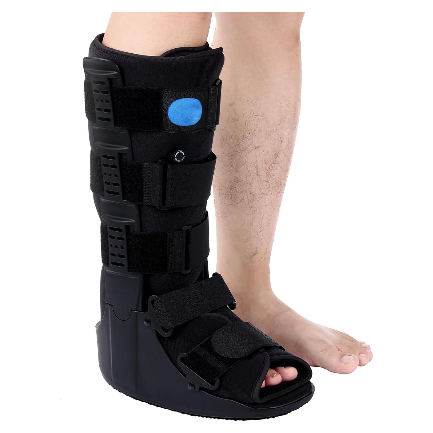 Bota Inflable Ortopédica Veanvoky para Fractura de Tobillo Mediana