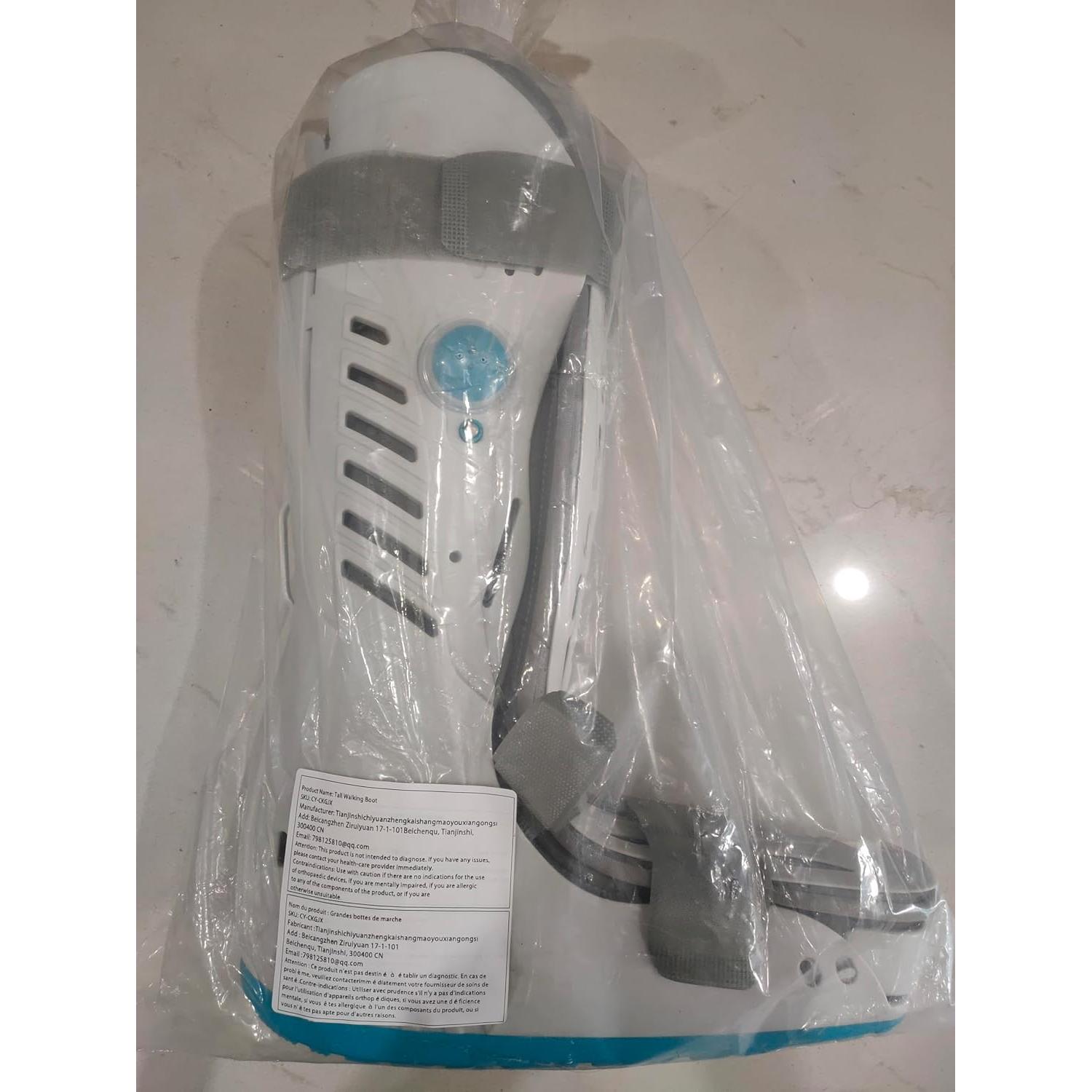 Botín ortopédico inflable Tairibousy para esguince y fractura (S)