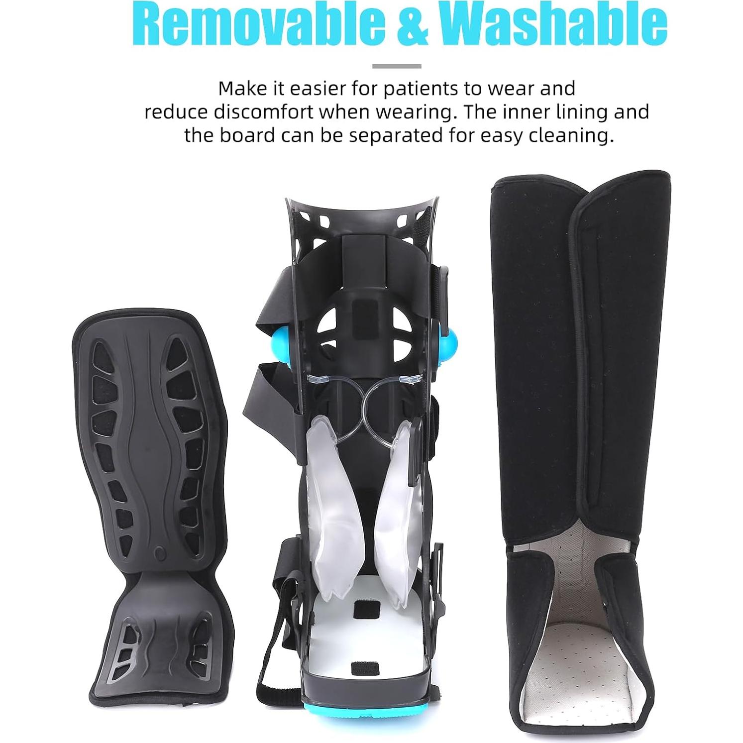 Botín Inflable Ortopédico Tairibousy para Fractura - Tamaño S