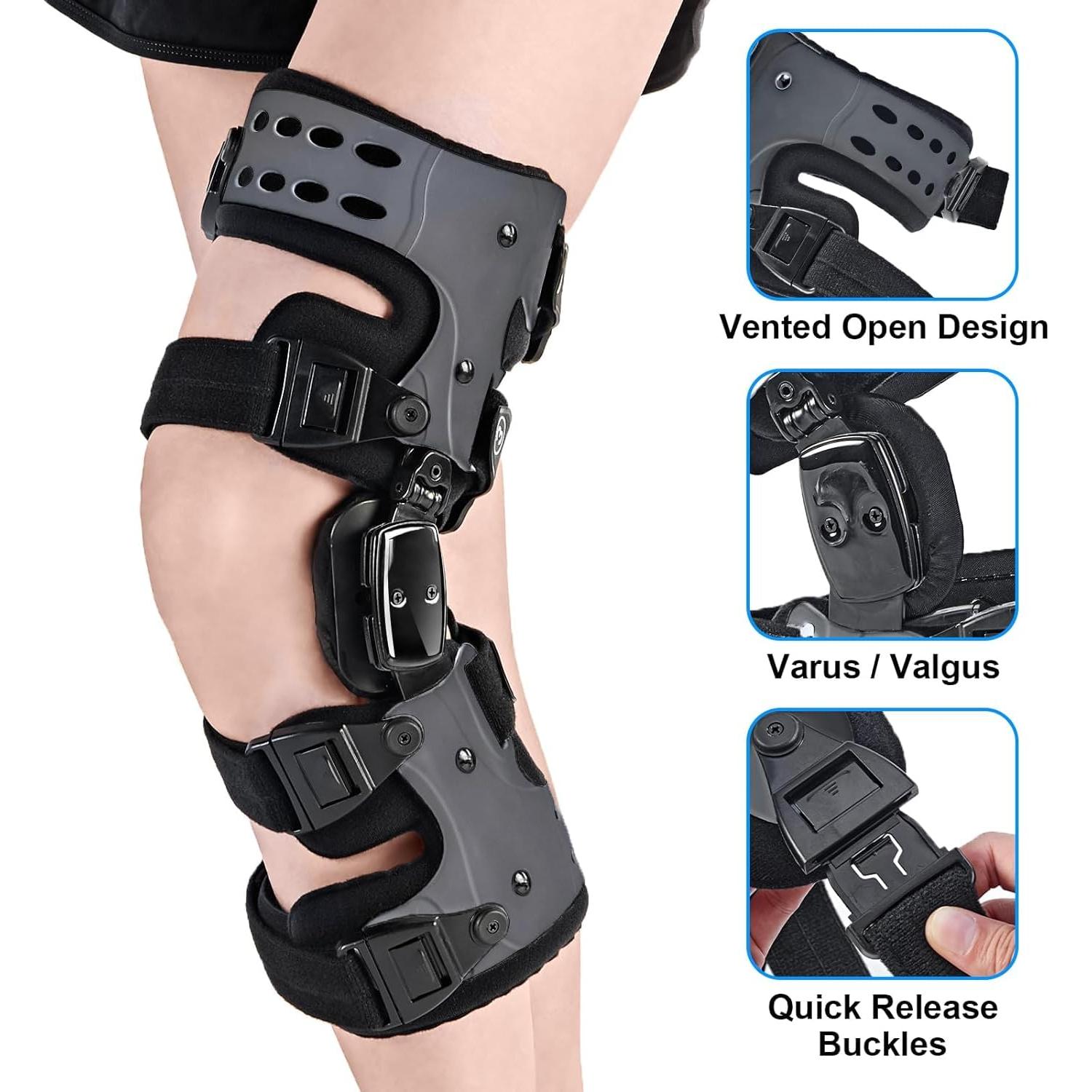 Rodillera Descompresora OA RISURRY para Osteoartritis - Soporte Ajustable