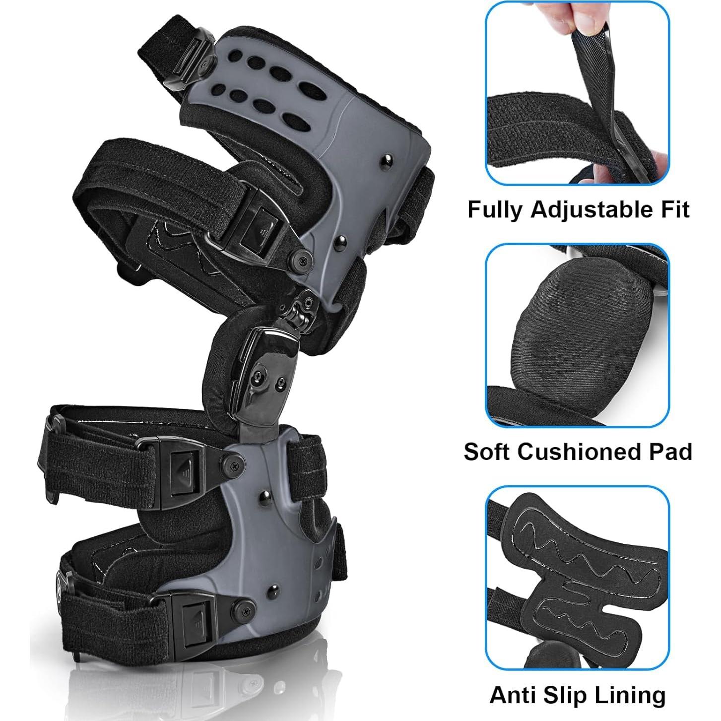 Rodillera Descompresora OA RISURRY para Osteoartritis - Soporte Ajustable