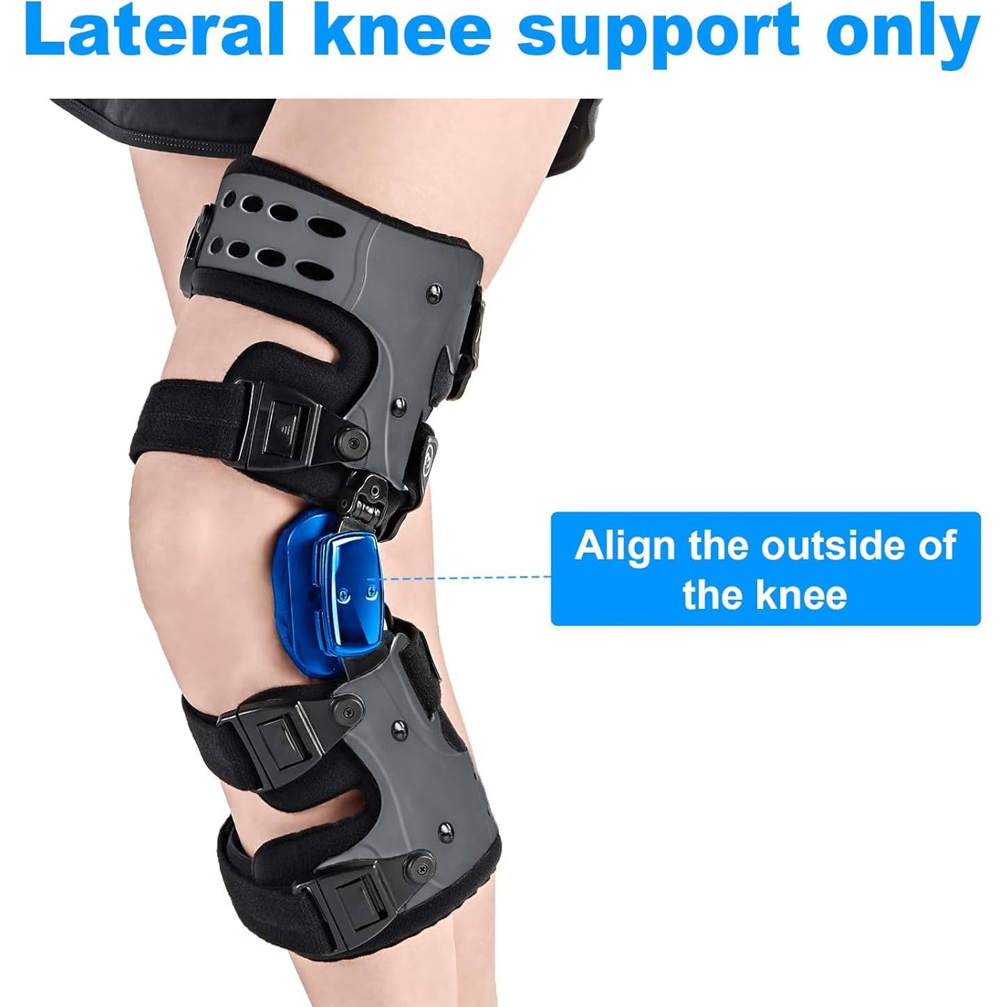 Rodillera Descompresora OA RISURRY para Osteoartritis - Soporte Ajustable