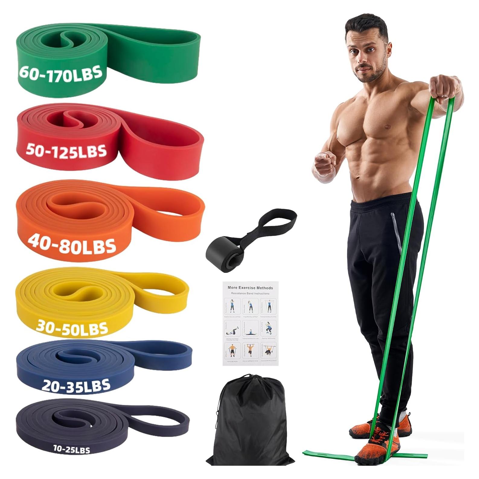 Set de Bandas de Resistencia HOOTO - 6 Pcs Multiusos