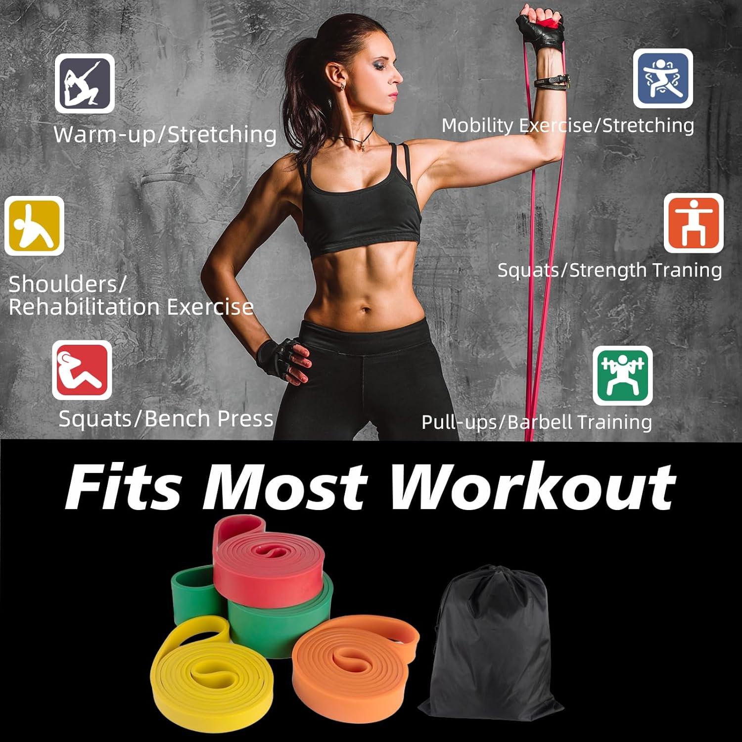 Set de Bandas de Resistencia HOOTO - 6 Pcs Multiusos