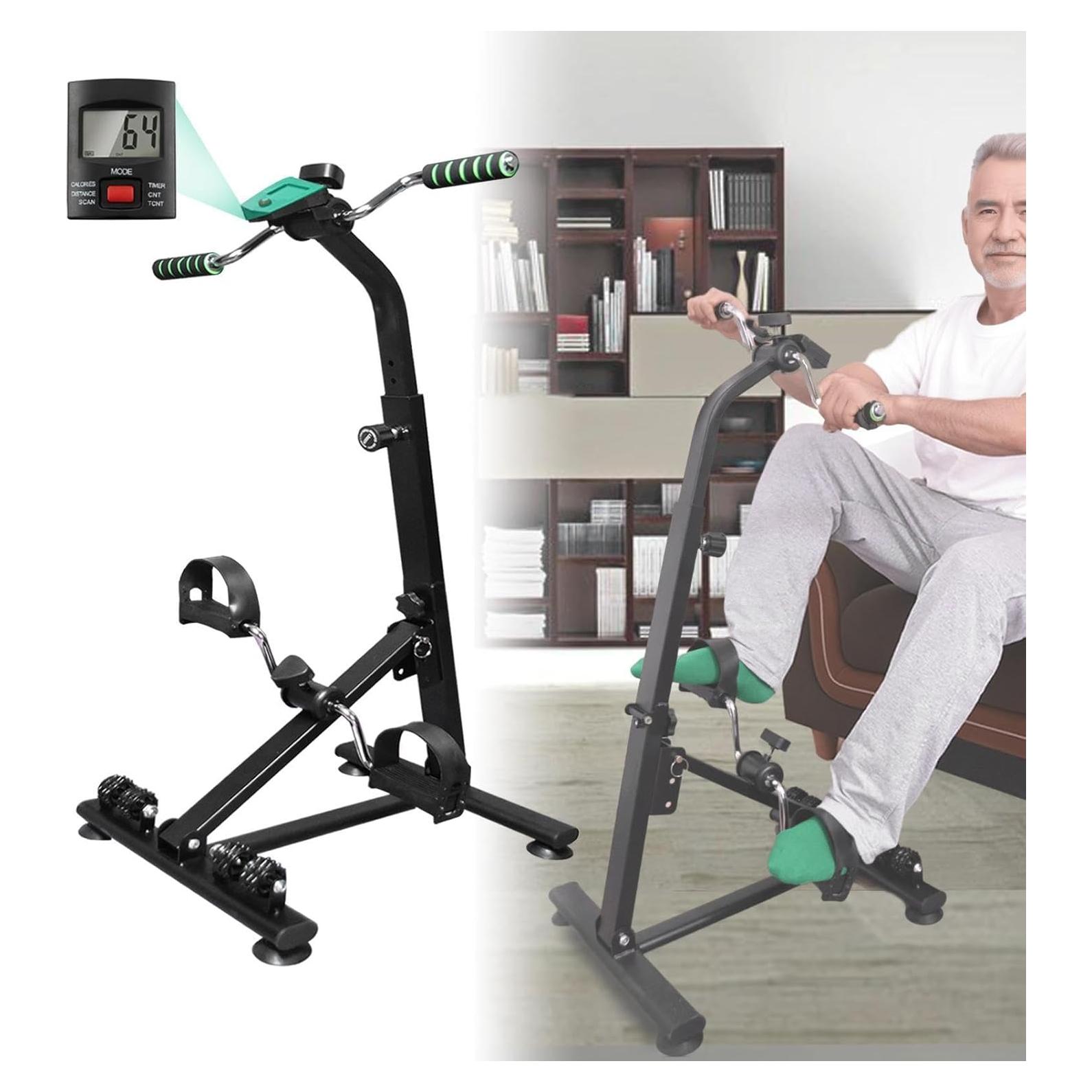 Ejercitador de Pedales EvepeS para Rehabilitación - Negro