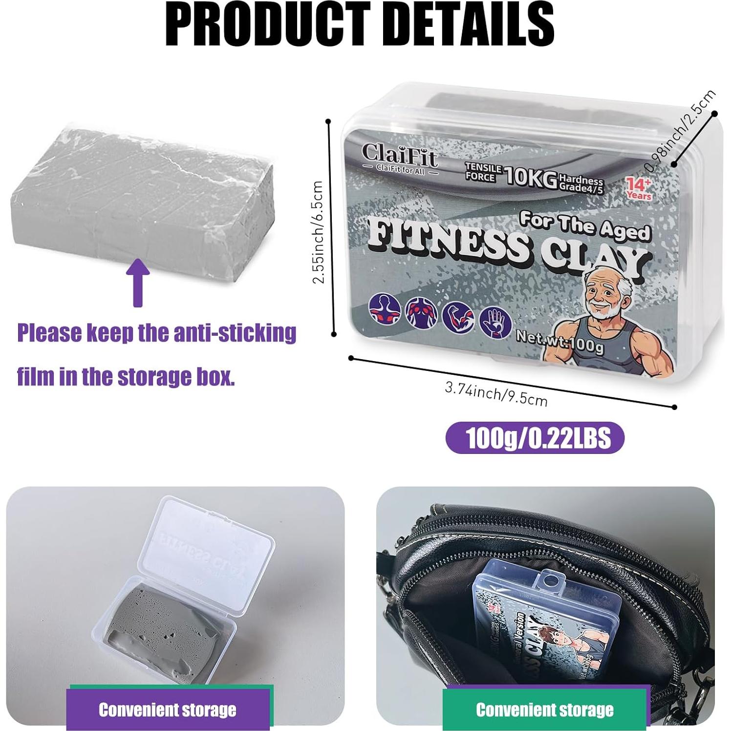 Pasta de Ejercicio de Mano Botsparty 22LBS para Fortalecimiento