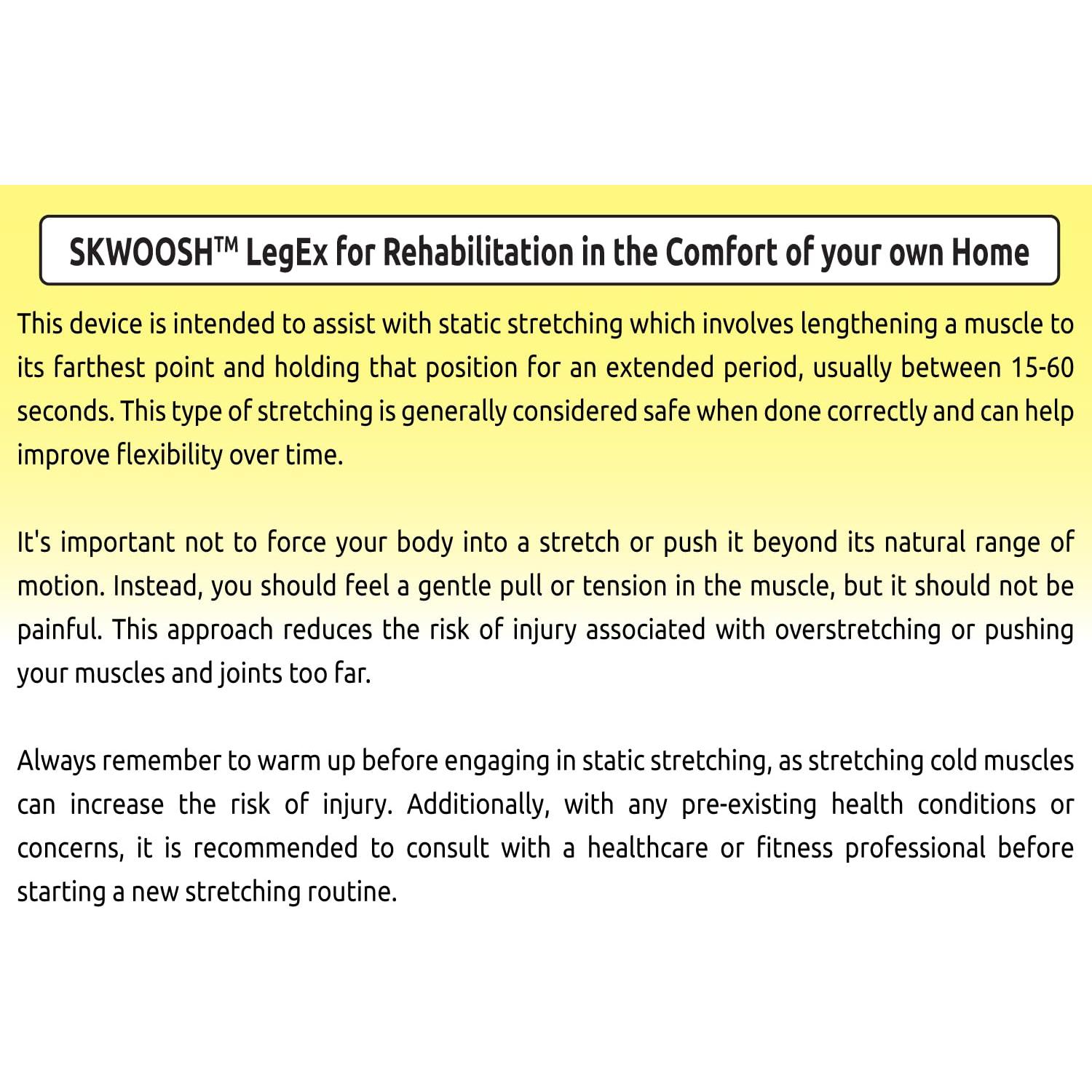 LegEx Skwoosh Pequeño para Rehabilitación de Rodilla 28cm