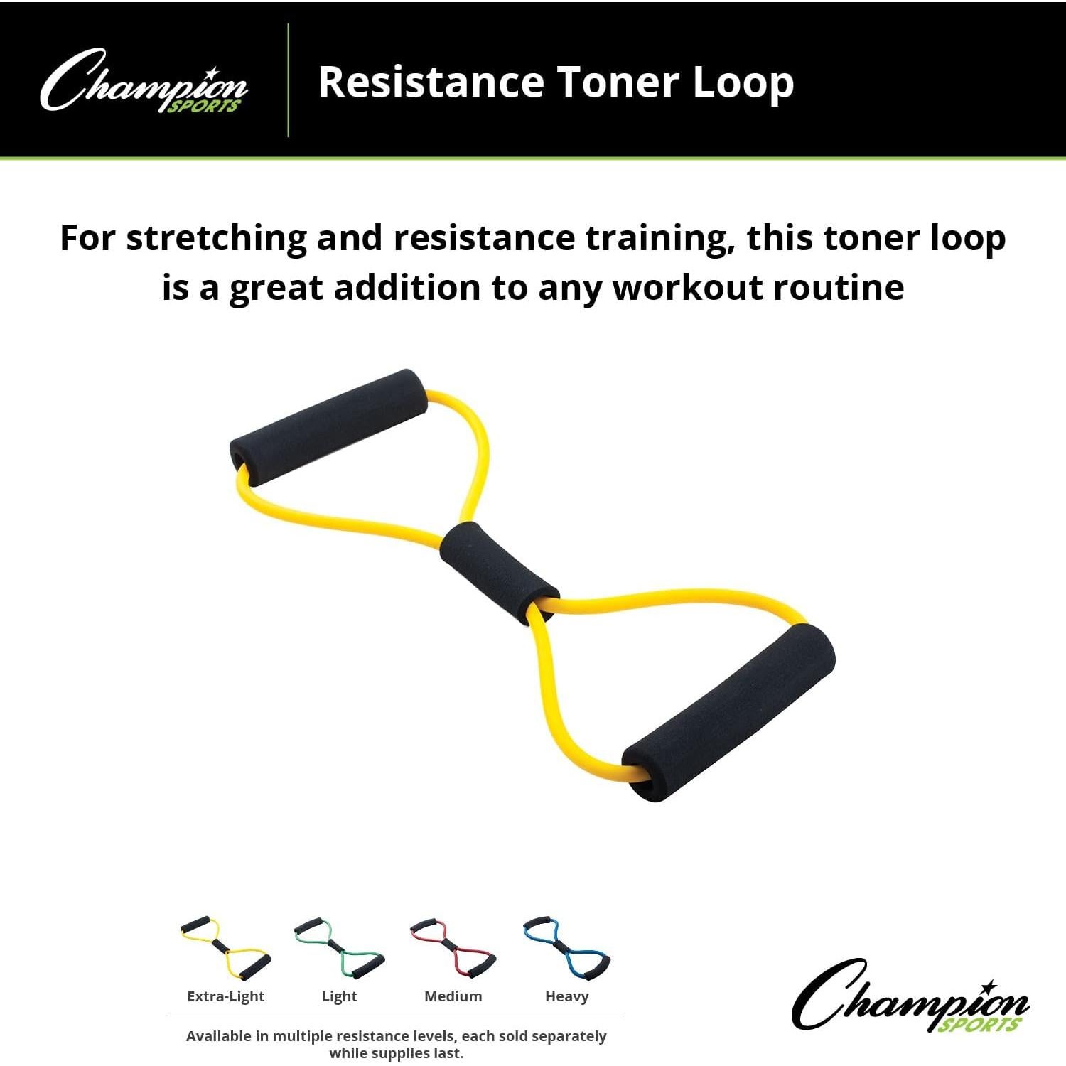 Banda Tonificadora de Resistencia Ligera Champion Sports Verde