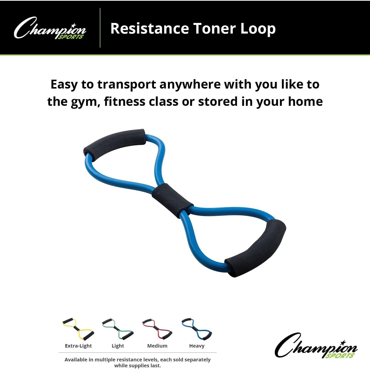 Banda Tonificadora de Resistencia Ligera Champion Sports Verde