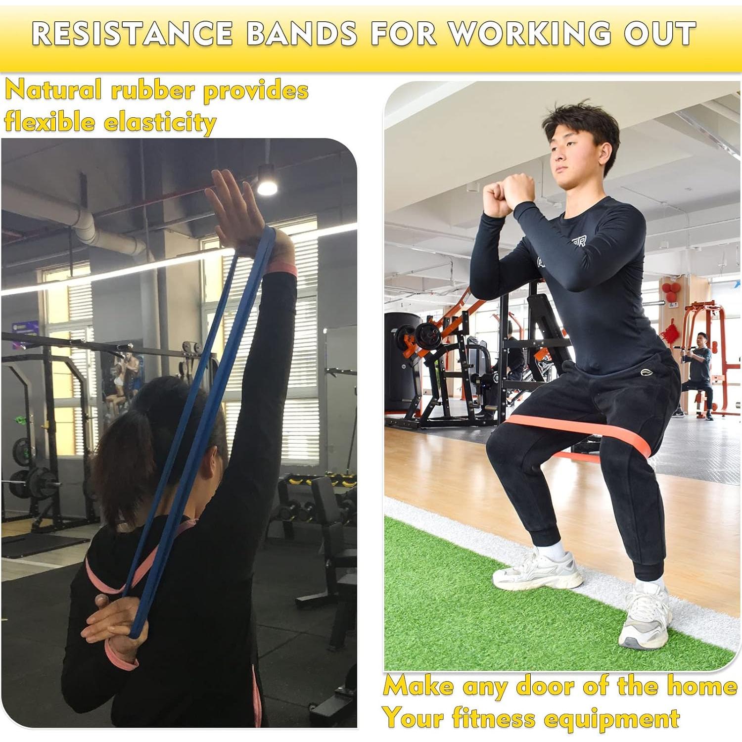 Juego de 5 Bandas de Resistencia XonyiCos de Láttex Natural